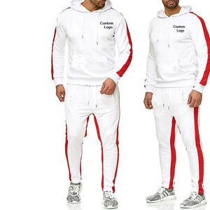 Survêtement décontracté en coton et polyester personnalisé pour hommes Survêtement respirant à séchage rapide Vêtements d'entraînement Vente en gros Fabriqué sur mesure en gros - Product Image 3