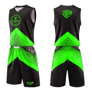 Ensemble d'uniformes de basket-ball personnalisables de haute qualité pour hommes-Hauts de chemise de sport respirants et shorts grande taille avec impression numérique - Product Image 4