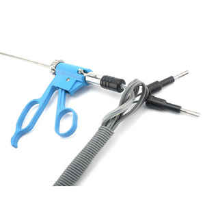 Forceps en acier inoxydable, plastique, laparoscopique, électrique, bipolaire, instrument de coagulation, ensemble Maryland atraumatique, Narham Enterprises - Product Image 5