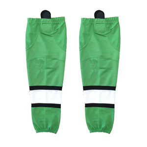 Factory Price Custom Patterns Style Quick Dry 100% <b>Polyester</b> Heat-Transfer Printed Ice Hockey <b>Socks</b> Unisex Sports Wear - Product Image 1