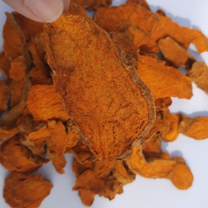 Tranches de curcuma séchées riches en saveur de couleur et en teneur en curcumine idéales pour les sauces, les ragoûts et les recettes saines - Product Image 6