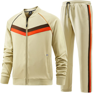 Conjunto de chándal de 2 piezas para hombre, sudadera y pantalones de chándal, ropa de calle informal, otoño y primavera, 2022 - Product Image 5