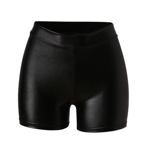 En gros PLAYER NETWORK Combinaison en cuir noir pour femme, taille haute, respirante, imperméable, élastique, moulante, sexy, ultra courte - Product Image 5
