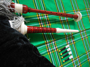 Prix de gros cornemuse en bois noir cornemuse Great Highland fabricant de cornemuse en palissandre Pakistan bois de rose cornemuse naturelle des plaines - Product Image 6