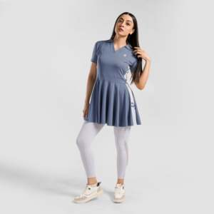 Vestido Deportivo Azul JK para Mujer, Estilo Polo, para Tenis - Product Image 4
