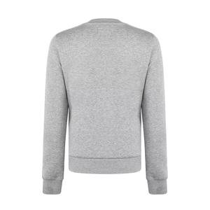 Nuevo diseño de sudadera de algodón de Color sólido para mujer, precio al por mayor, Sudadera de cuello redondo transpirable informal de punto para mujer - Product Image 2