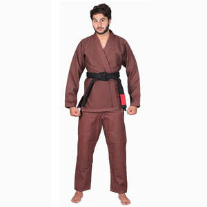 Pratiquez les uniformes BJJ fabriqués avec du coton léger tissu respirant coupe flexible Jiu jitsu kimono Gi à vendre à bas prix - Product Image 5
