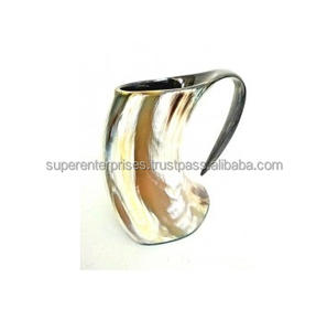 Taza de cuerno Irregular para beber cerveza, decoración interior, diseño único - Product Image 5
