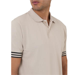 Camiseta Clásica de Verano para Hombre, Informal, Lisa, Antiarrugas, de Punto, con Spandex/Algodón, Manga Corta, para Uso Diario, Cómoda y Transpirable - Product Image 3