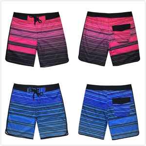 Shorts de bain personnalisés pour hommes, écologiques, respirants, à séchage rapide, extensibles dans les 4 sens, taille mi-haute, fermeture éclair et cordon de serrage, pour le surf et l'été - Product Image 3