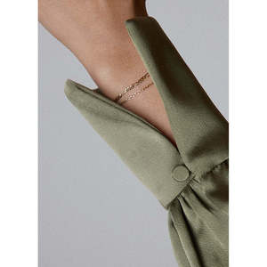 Kyle Figaro Chain Bracelet Fine Link Chain for <b>Men</b> and Women - Product Image 6