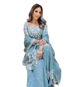 ชุดสูทออกกำลังกายแบบทำงานหนักจากนักออกแบบใหม่เสื้อผ้าอินเดียและปากีสถานเทศกาลปาร์ตี้คุณภาพสูง - Product Image 1