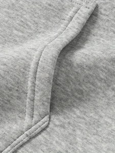 Men's Casual <b>Zip</b>-<b>Up</b> Hoodie Cotton Blend Long Sleeve Solid Color with Kangaroo Pocket Perfect for Spring & Fall from Bangladesh - Product Image 4