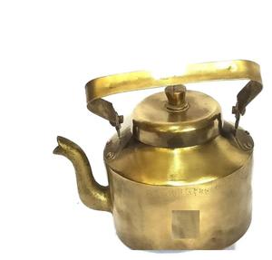 Nouvelle bouilloire à thé en laiton pur à main pour servir le thé, nouveau Look théière en métal au prix de gros, nouveau Design bouilloire - Product Image 1