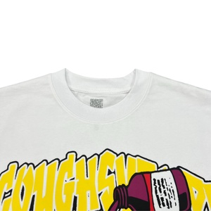 Camiseta con gráfico de Hip Hop para hombre, 240g, ajuste holgado, estampado personalizado, ropa de calle de manga corta, Top - Product Image 3