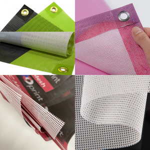Impression de bannières extérieures de grande taille, bannière en maille flexible en PVC personnalisée avec logo pour la publicité, usine d'impression au Vietnam - Product Image 5