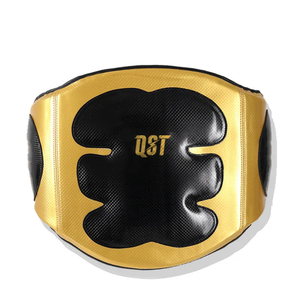 แผ่นรองหน้าท้องสำหรับชกมวยทำจากหนังแผ่นป้องกันร่างกาย MMA สำหรับฝึกคาราเต้คิกบ็อกซิ่ง - Product Image 1