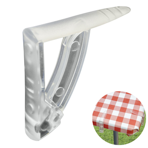 Fodere per Tavolo Trasparenti con Molle Extra Resistenti, Set da 4 Pezzi - Product Image 1