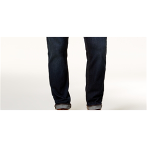 Jeans Michael Kors da uomo Parker in denim, vestibilità slim, gamba dritta, taglia 36, blu con ricami e decorazioni colorate scure - Product Image 3