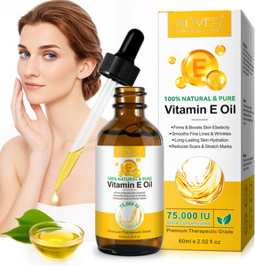 ALIVER <span class=keywords><strong>E</strong></span> vitamini yağı 60ml organik yüz ve vücut nemlendirici cilt bakımı için % 100% saf <span class=keywords><strong>Vitamin</strong></span> Serum yağı - Product Image 3