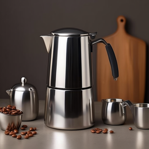 Cafetera Inox 2 Tazas OMNIA Cromo Brillante 0092N020ICC - Product Image 3