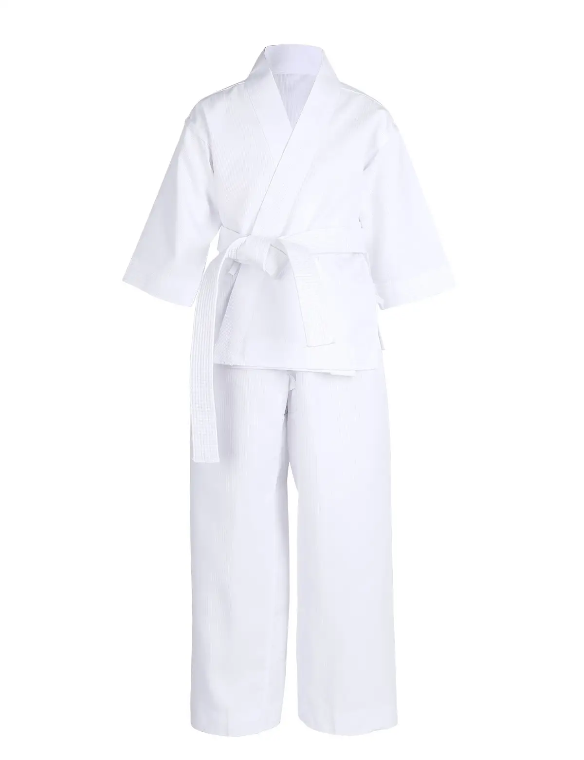 Taekwondo-Anzug Karate GI Karate-Anzug Damen-Gi für den Kampf leichte Karate-Anzug mit bequemem Gürtel