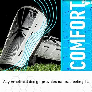 Protector de Pierna de Fútbol Personalizado de Alta Calidad con Diseño de Panal de Abeja, Soporte para Pantorrillas, Compresión y Protección para Espinilleras - Product Image 2