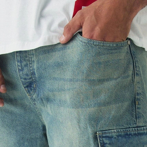 กางเกงยีนส์สีดำสำหรับผู้ชายมาใหม่ทรงสลิมฟิตสำหรับผู้ชายกางเกงยีนส์เอวลอยทรงสกินนี่สำหรับฤดูใบไม้ผลิ - Product Image 4