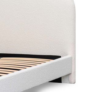 2026 האחרונה בד באומות עגול ישר לרצפה מיטה מרופדת גודל המלכה חדר שינה - Product Image 4