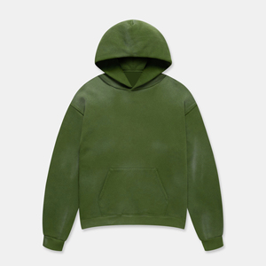 Sudadera con capucha Sunfaded de algodón 100% de alta calidad para hombre, diseño clásico de peso pesado, ajuste cómodo e Ideal para uso diario - Product Image 1