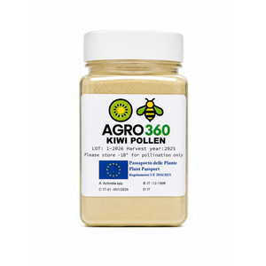 Pollen de kiwi d'Italie, pureté 99%, haute germination, pollinisation artificielle, 1gr, durée de conservation de 3 ans, disponible sur demande - Product Image 3