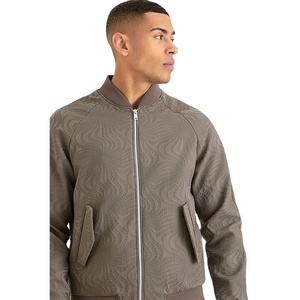 New Arrival Fashionable Polyester Men's Sublimation Design Autumn Jacket Hot Selling Breathable Two Pockets <b>Stand</b> Collar Front - Product Image 6