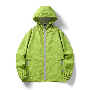 Parkas de printemps pour hommes, vêtements d'extérieur à capuche en polyester avec fermeture à glissière, couleur unie et polyvalente, style High Street en stock - Product Image 5