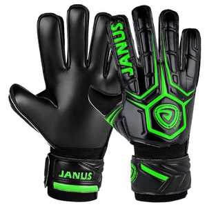 Gants professionnels de gardien de but de football en gros personnalisés de haute qualité Contact allemand et matériau en latex souple et en caoutchouc - Product Image 6
