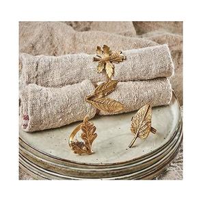 Different Sizes Set Of Two Napkin <b>Ring</b> In Aluminium Gold Color Napkin <b>Ring</b> <b>For</b> Hotelware And Dining Table - Product Image 5
