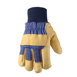 Gants de sécurité ignifuges lutte contre l'incendie matériau de doublure en coton épais résistance à l'usure perméabilité à l'humidité fonction de protection - Product Image 2