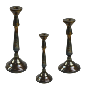 Candelabros de Pilar negro mate de diseño innovador, candelabro, centros de mesa, soporte de vela de Metal para vela de Pilar - Product Image 2
