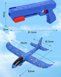 Nuevo Avión de Espuma para Niños, Juguete de Vuelo al Aire Libre, Pistola de Juguete para Disparar y Hacer Volar - Product Image 4