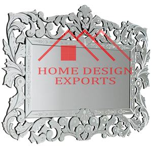 Espejo de pared veneciano grande - Product Image 1