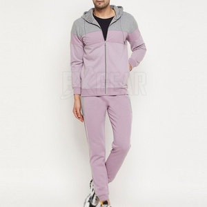 Conjunto de chándal de ajuste casual para hombre con material suave y estilo moderno, ideal para interiores, exteriores y uso en viajes - Product Image 4