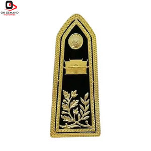 Wholesale Custom <b>Sew</b>-<b>On</b> Shoulder <b>Patches</b> with 3D Embroidery Premium Canvas Fabric and Strong Border Stitching - Product Image 3