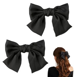 Jepit Rambut Swallowtail untuk Anak Perempuan, Penjepit Kuncir Kuda Pita & Jepit Rambut Model Buaya Kecil - Product Image 1