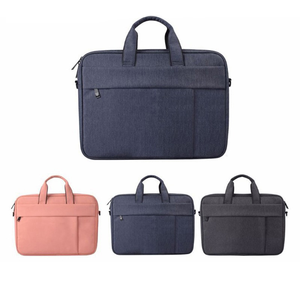 Porte-documents en polyester antivol personnalisé de 15 pouces pour hommes système de transport par élingue durable étui de protection étanche pour ordinateur portable - Product Image 3