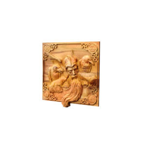 Odin Décoration murale en bois sculpté Art de sculpture sur bois Viking unique pour la maison Pièce élégante pour la décoration intérieure - Product Image 5