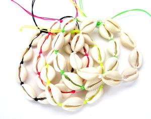 New Arrival Bohemian Summer Beach Color Wax Rope Sea Shell <b>Bracelet</b> Adjustable Rope Cowrie Shell <b>Bracelet</b> <b>for</b> Women Jewelry - Product Image 4
