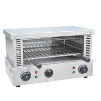 Gril électrique commercial de salamandre d'acier inoxydable de la salamandre 220V pour l'usage de restaurant
