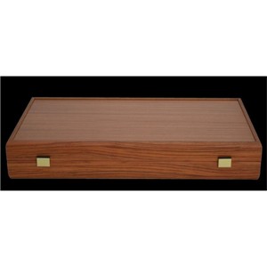 เกมกระดานแบ็คแกมมอนทำจากไม้แบบโบราณพร้อมลูกเต๋าและชิ้นส่วนพับได้สำหรับเกมกลางแจ้งในร่ม - Product Image 3