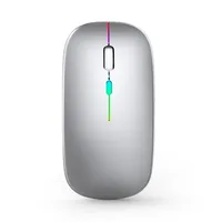 Mouse Nirkabel 2.4GHz yang Dapat Diisi Ulang untuk Laptop Aksesori Komputer USB