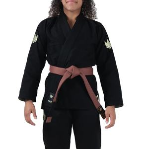2025 venta superior calidad profesional artes marciales Judo BJJ Kimono Gis uniforme poliéster/tela de algodón 460g entrenamiento Unisex brillante - Product Image 1