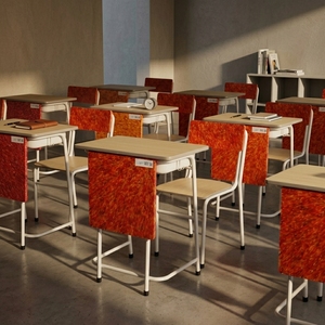 Durable Recycled HDPE Plastic School <b>Table</b> and Chair Sets Eco Friendly Furniture Sustainable Materials School Desk and Chair - Product Image 3
